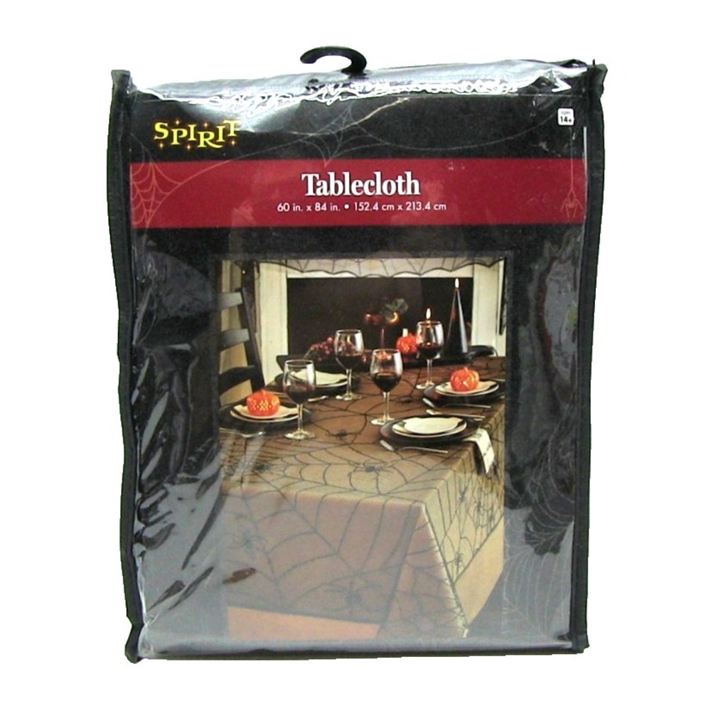 Spiderweb‎ Tablecloth Spirit Halloween Spiders Spooky Decor Webbing Spider Webs